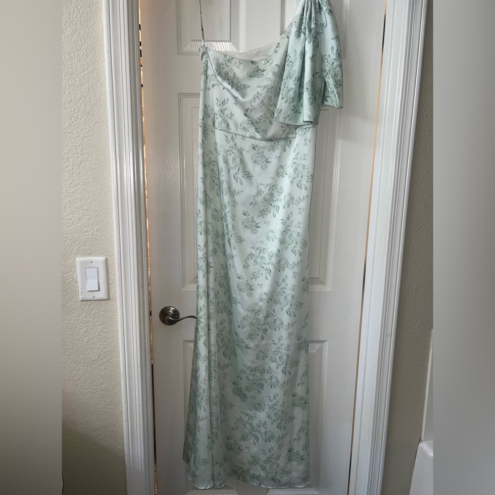 Sachin + Babi Light Green Floral Dress